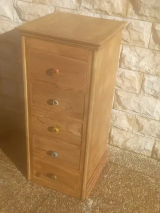 Mueble cajones madera vintage
