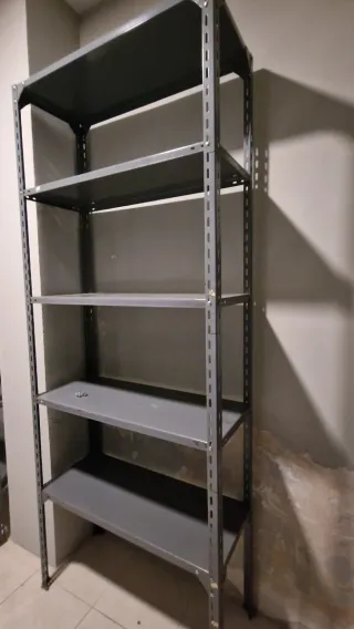 Estantería metálica 100x40x250 cm