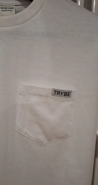 T-shirt bianca TRYBEYOND 12A/152cm
