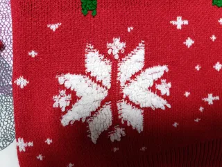 Jersey Navidad Mujer Rojo y Verde