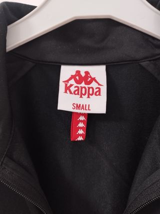 Chaqueta Kappa Negra Talla M
