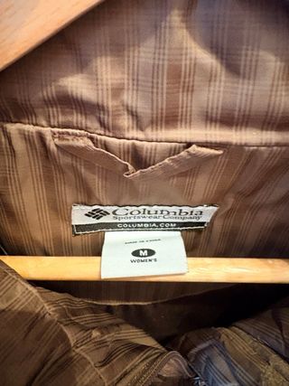 Abrigo Columbia Mujer Marrón