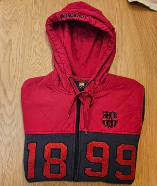 Sudadera FC Barcelona 1899 Azul y Roja