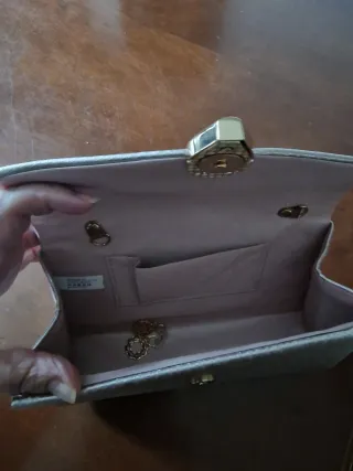 Bolso de fiesta dorado