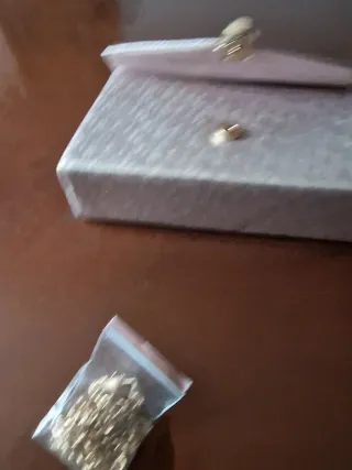 Bolso de fiesta dorado