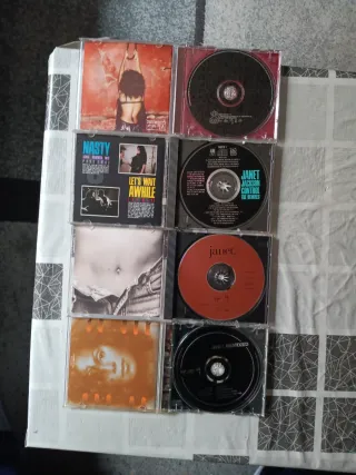 Lote 4 CDs Janet Jackson