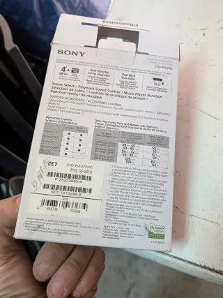 Sony ICD-PX370 Registratore Vocale Digitale