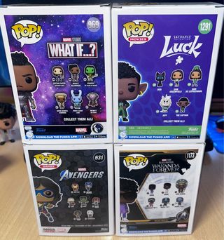 Funko Pops-5€ la unidad.