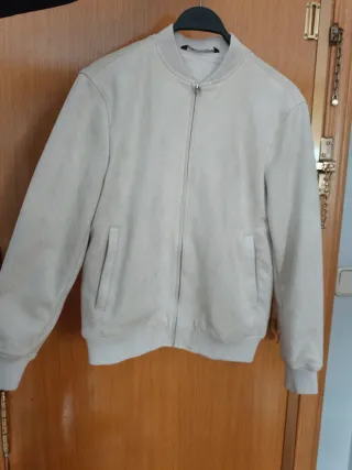 Bomber Zara Hombre Beige