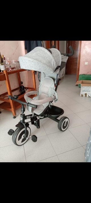 Triciclo Kinderkraft gris