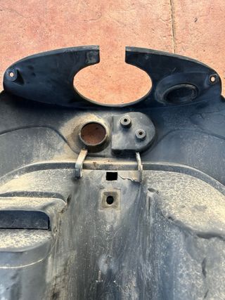 Guantera Piaggio Zip Negra