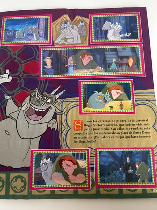 Album Completo Jorobado Notre Dame Cromos