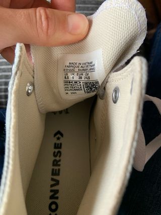 Converse CTAS EVA LIFT HI Talla 39