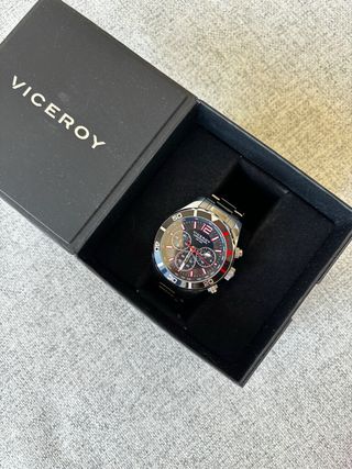 Reloj Viceroy 401021-55 Caballero Negro y Plateado