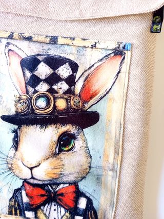 Funda acolchada Alicia País de las Maravillas