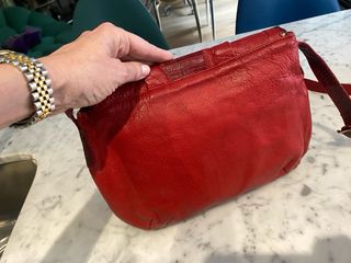 Bolso vintage piel vacuno, lagarto y serpiente