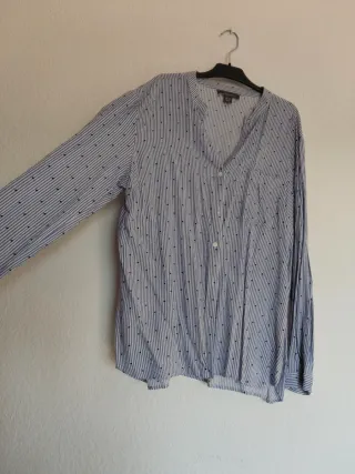 Camisa Primark Rayas y Puntos