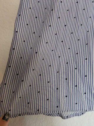 Camisa Primark Rayas y Puntos