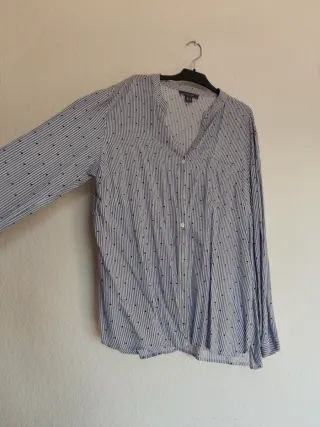 Camisa Primark Rayas y Puntos