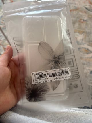 Funda Galaxy S21 con flores