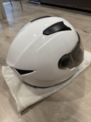 Casco de moto Zeus blanco