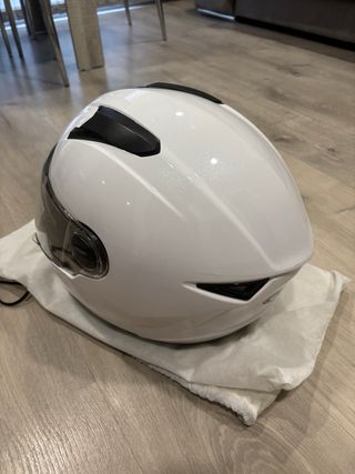 Casco de moto Zeus blanco