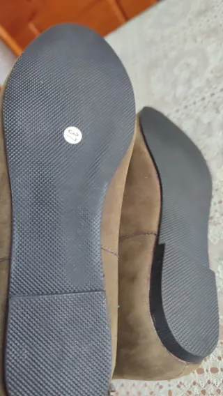 Botines ante verde  kaki T37