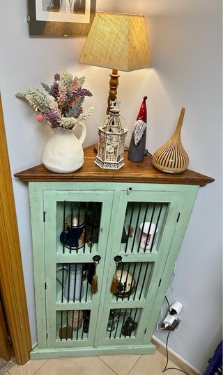 Rinconera Colonial Vintage artesanal de Teka.