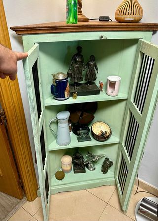 Rinconera Colonial Vintage artesanal de Teka.