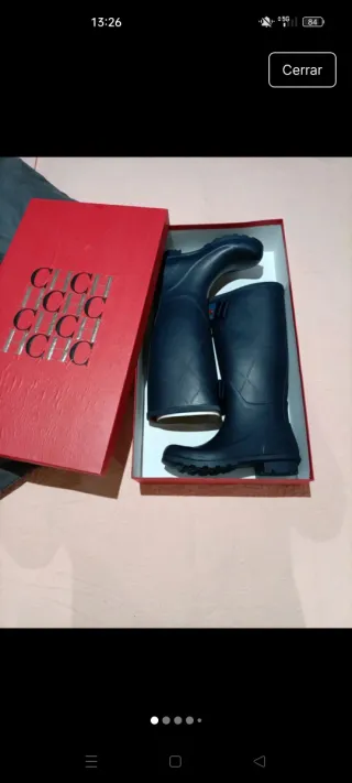 Botas Carolina Herrera Negras
