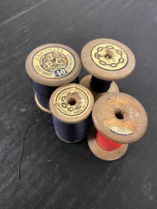 Carretes de hilo J&P COATS vintage