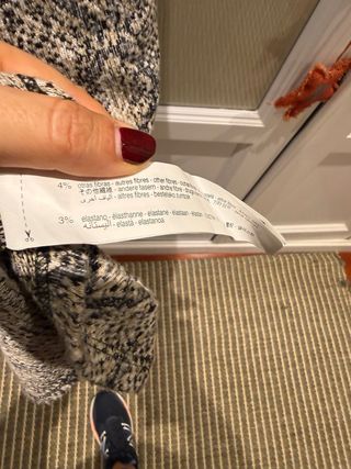 Falda midi Zara animal print Talla S