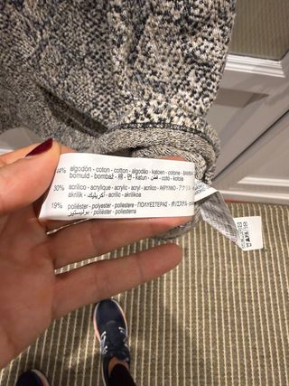 Falda midi Zara animal print Talla S