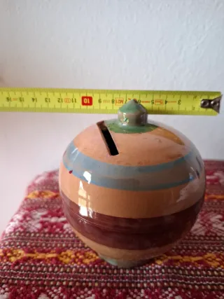 Anfora Salvadanaio Ceramica Dipinta