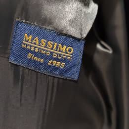 Abrigo largo lana Massimo Dutti gris