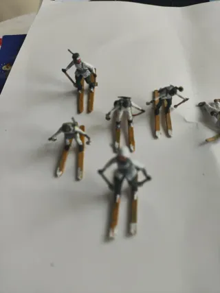 Figuras Esquiadores WWII Alemanes