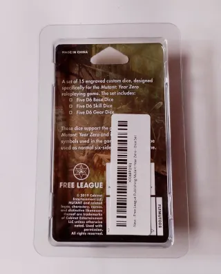 Pack Mutant Year Zero Dados y Libro