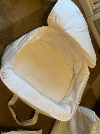 Maleta y neceser para recién nacido, almohada cuna