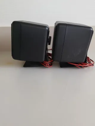 Pareja Altavoces Cubo Negro SIN MARCA