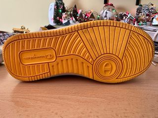 Sneakers Champion bianche e gialle