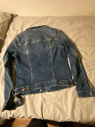 Cazadora vaquera Esprit azul