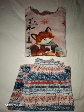 Pijama de vellut de nena Massana