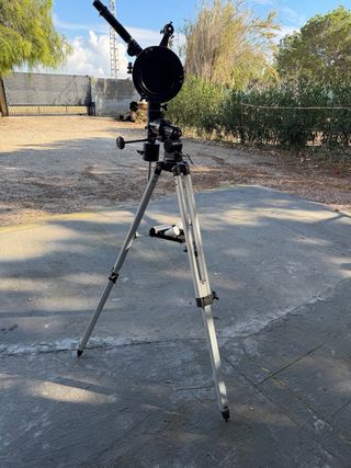 Telescopio Seben plateado