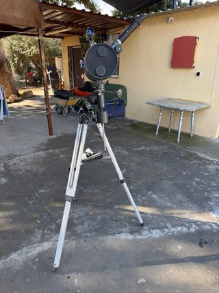Telescopio Seben plateado