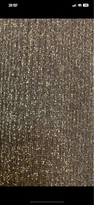 Vestido Zara brillante talla M