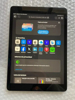 iPad Apple 8ª Gen 2020 32GB Wi-Fi Gris Espacial