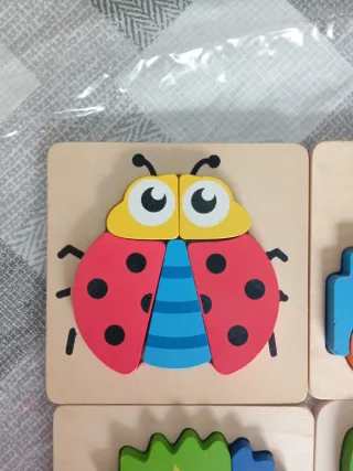 Puzzles Infantiles de Madera (6 Piezas)