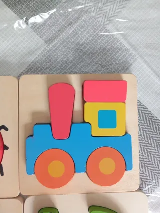 Puzzles Infantiles de Madera (6 Piezas)