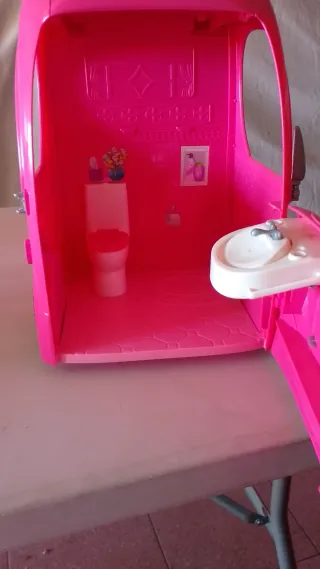 Caravana Barbie Rosa