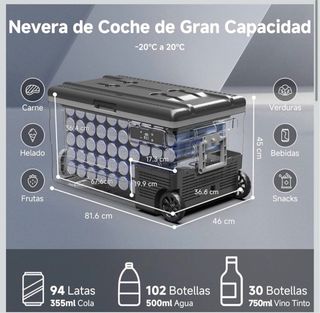 Nevera Portátil 74L